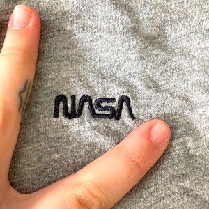 Soft NASA tee with cap sleeves